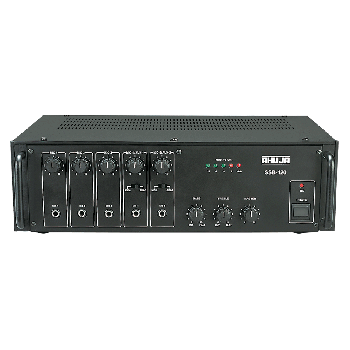 Ahuja SSB120 5-Microphone 2-Aux Input Amplifier 