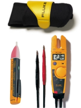Fluke T5-H5-1AC II Kit Electrical Tester Kit with Holster and 1AC II