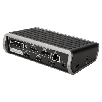 Targus DOCK130EUZ-51 USB 3.0, Single 4K or Dual HD Video 4K Universal Docking Station