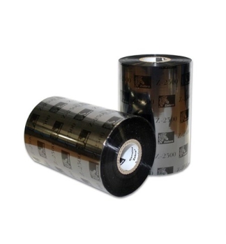 Zebra European Wax 110mm x 450m Black Label Printer Ribbon
