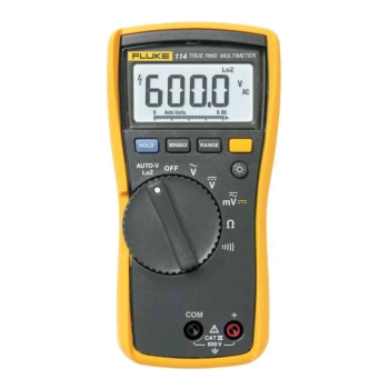Fluke 114 True RMS Digital Multimeter CAT III 600V Electrical Testing Meter