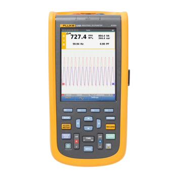 Fluke 125B/EU/S 120 B Series 40Mhz Industrial ScopeMeter Digital Oscilloscope