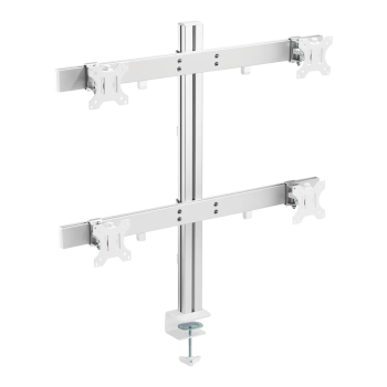 Skill Tech SH38 C04 Fit Screen Size of 17″ to 32″ With Weight Upto 8Kg Quad Screens Heavy-Duty Aluminium Monitor Arms