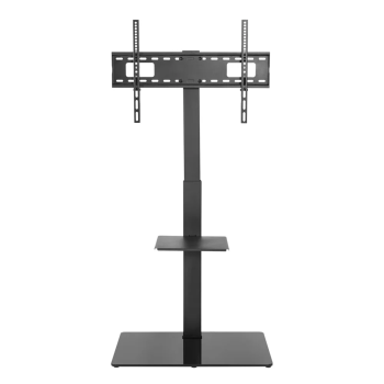 Skill Tech SH 18FS Fit Screen Size of 37″ to 70″ With Weight Upto 40Kg TV Floor Stand With Single Shelf