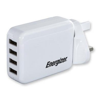 Energizer USA4BUKCWH5 4 USB 4.2A Charging Station (Pack Of 15)