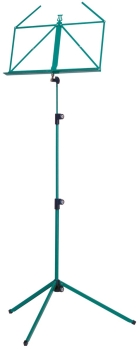 K&M 10010 Height Adjustable Music Stand - Green