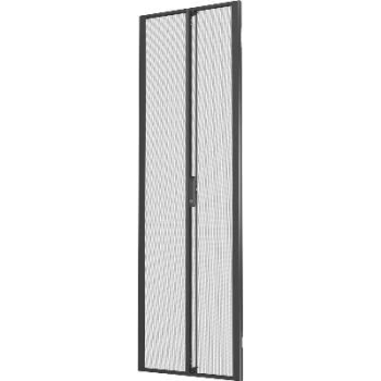 Vertiv Liebert VRA6005 42U x 600mm Wide Split Perforated Doors Black