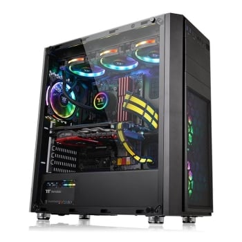 Thermaltake Versa H26 Tempered Glass Edition Mid-Tower Chassis