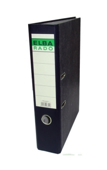 ELBA 10904 BOX FILE FS 5CM Narrow Black - Set of 10