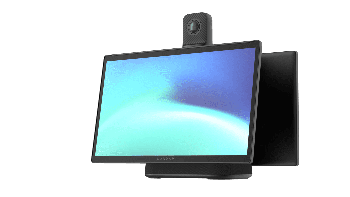 Kandao Meeting Ultra 4K 360° AI Conference Camera with Dual Touchscreen Monitors