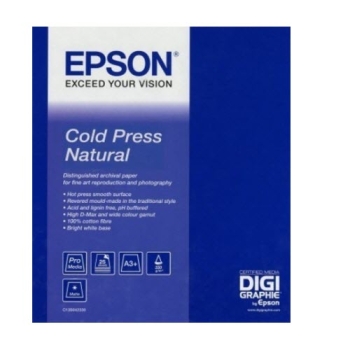 Epson Fine Art Paper Signature Worthy Cold Press Natural A2 Sheet Media