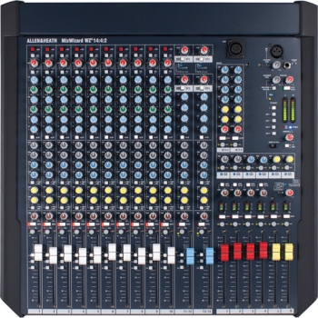 Allen & Heath MixWizard WZ4 14:4:2 Desk/Rack Mountable Mixer
