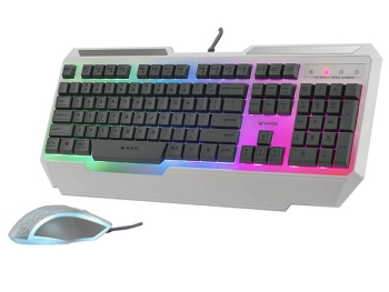 Rapoo V100 Backlit Gaming Keyboard & Optical Gaming Mouse