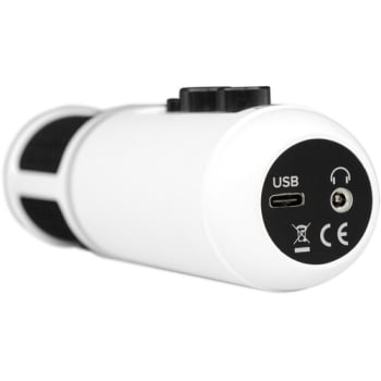 Mackie EM-USB-LTD-WHT EleMent Series USB Condenser Microphone