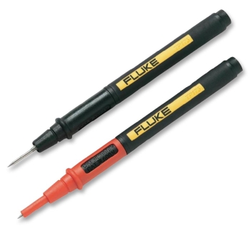 Fluke TwistGuard Test Probes, 2mm Dia Probe Tips With 4mm Adapters