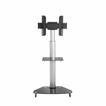 Skill Tech SH 400FS Fit Screen Size of 37″ to 70″ With Weight Upto 40Kg Professional TV Trolly Stand
