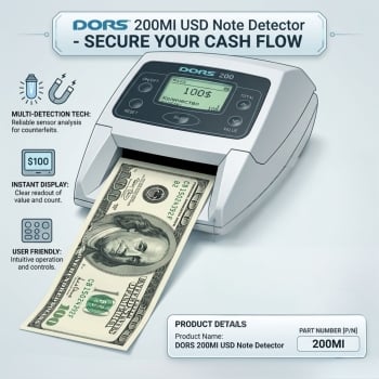 DORS 200MI USD Note Detector