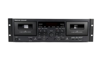 Tascam 202MKVII Double Cassette Deck with USB Port