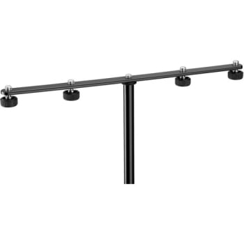 K&M 23600 Four Microphone Mounting Bar