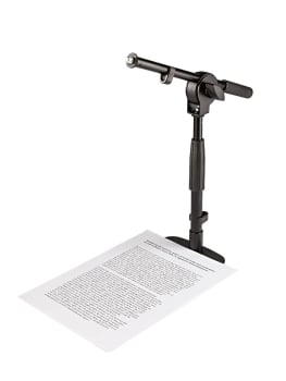 K&M 25995 Floor & Tabletop Microphone Stand