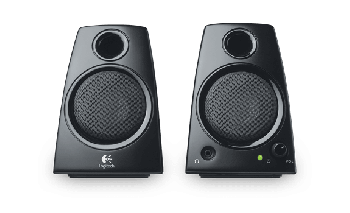 Logitech Z130 3.5mm Jack Compact 2.0 Stereo Speakers 