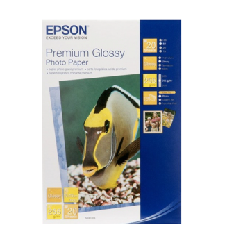 Epson 4" x 6" Premium Glossy Photo Paper - 20 Sheets (255gsm)