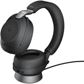 Jabra Evolve2 85 Link380c MS Stereo Wireless Headset with Stand