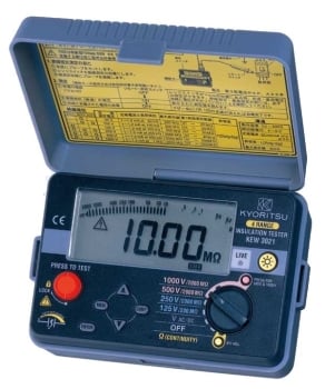 Kyoritsu Model 3021 Digital Insulation / Continuity Tester