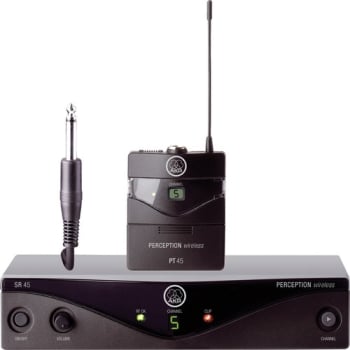 AKG Perception 45 Instr Set BD A Wireless Microphone System 