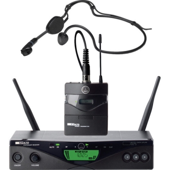 AKG WMS470 Sports Set Band3 50mW Professional Wireless Microphone System