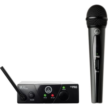 AKG WMS40 Mini Vocal Set BD US25-B Wireless Microphone System