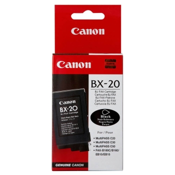 Canon Original Ink & Fax Cartridge (BX-20 Black)