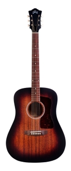 Guild D-20E 6-string Acoustic-electric Guitar-Vintage Sunburst