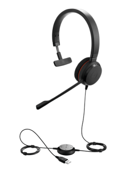 Jabra Evolve 20 MS Wired Headphone