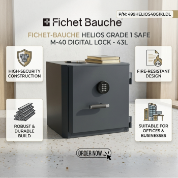 Fichet-Bauche Helios Grade 1 Safe M-40 Digital Lock - 43L