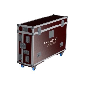 Soundcraft Vi5000 Inc 2 x Monitor Mount + 4U of Rack Space Flightcase 
