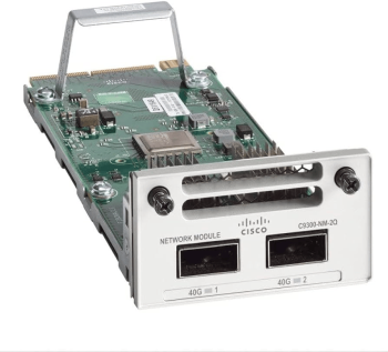 Cisco Catalyst  C9300-NM-2Q 2-Port 40G QSFP+ Network Module for Catalyst 9300 Series Switches
