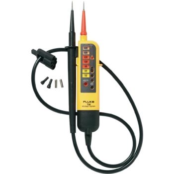 Fluke T150 Voltage/Continuity Tester With LCD, Ohms, Switchable Load