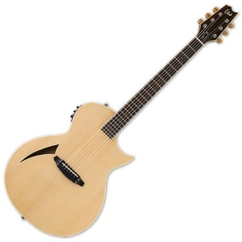 ESP LTL6NAT LTD TL-6 Thinline Natural Finish Acoustic Guitar