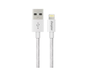 Energizer C13UBLIGSL4 Lighting Alu 1.2M Silver Charging Cable (Pack Of 15)
