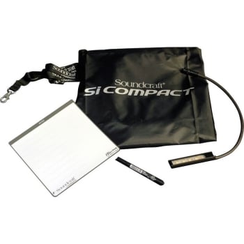 Soundcraft Expression 2, Performer 2 Dust Cover, Gooseneck, Scribble pad and Pen For Si Console