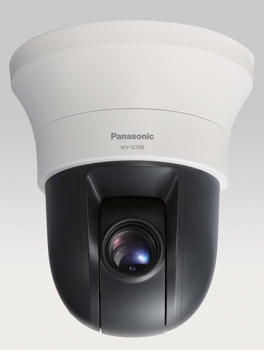 Panasonic Super Dynamic Full HD PTZ Dome Network Camera Security System -WV-SC588