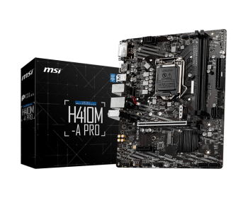 MSI H410M-A Pro Intel® H410 Chipset Gaming Motherboard