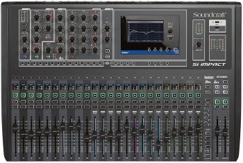 Soundcraft Si Impact 40 Channel Digital Mixer and 32 in, 32 out USB Interface