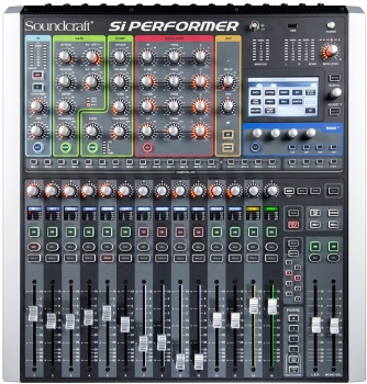 Soundcraft Si Performer 1 Digital 16 Channel Console Audio Mixer