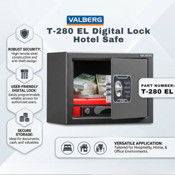 Valberg Т-280 EL Digital Lock Hotel Safe  