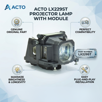 Acto LX229ST Projector Lamp with Module