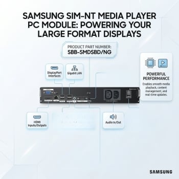 Samsung SIM-NT Media Player PC Module for Large Format Display