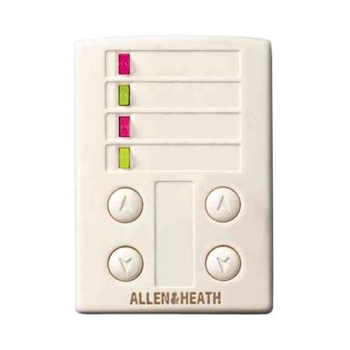 Allen & Heath 4 Switch 4 Tricolour LED PLANET Wall Plate