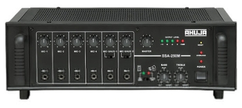 Ahuja SSA250M 6-Microphone & 2-Aux Input Amplifier